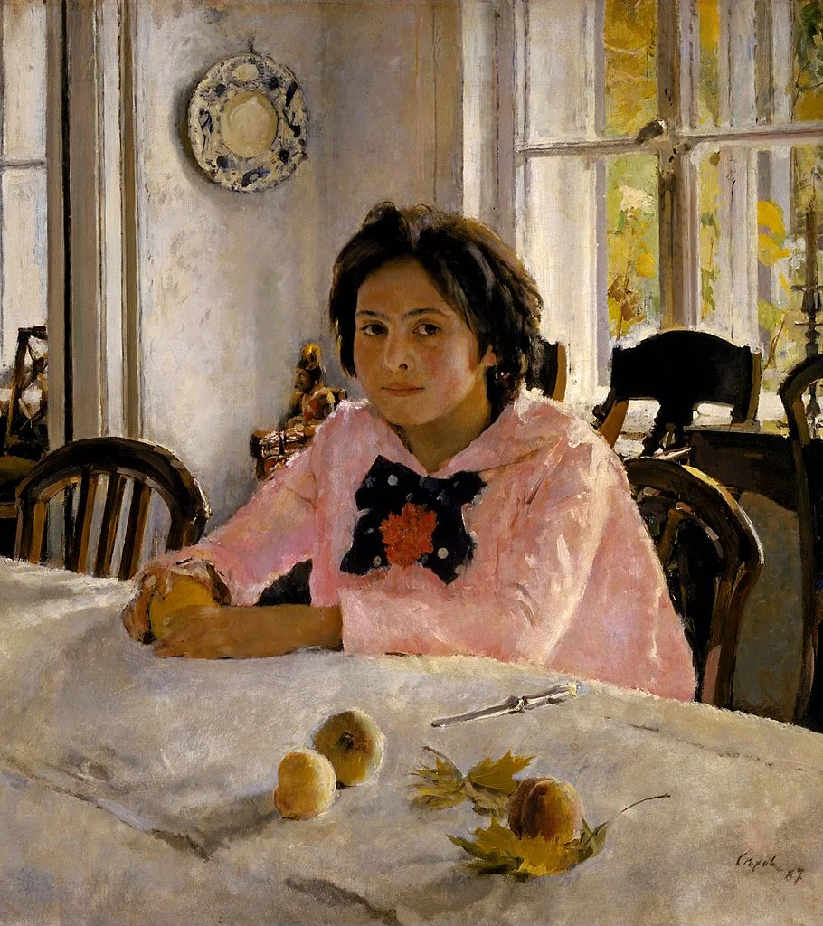 «Девочка с персиками», Валентин Серов, 1887